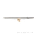 Tr6x1 Stainless Steel Lead Screw With Brass Nut